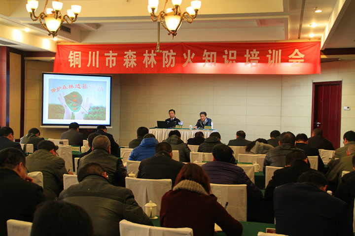 森林防火培训会
